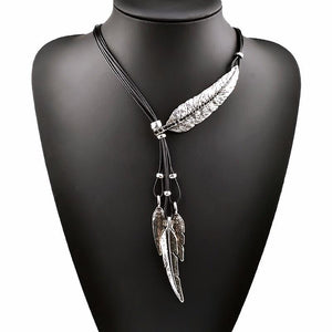 Tribal Feather Necklace