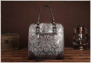 Leather-Floral-Design-Handbag