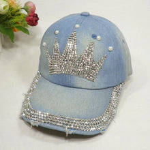 Princess Denim Baseball Cap