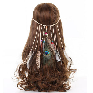 Deva Feather Headband