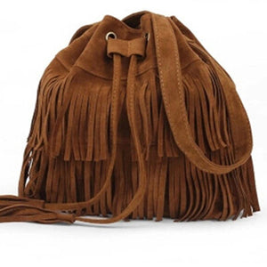 Cherokee Drawstring Bucket Handbag