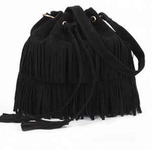 Cherokee Drawstring Bucket Handbag