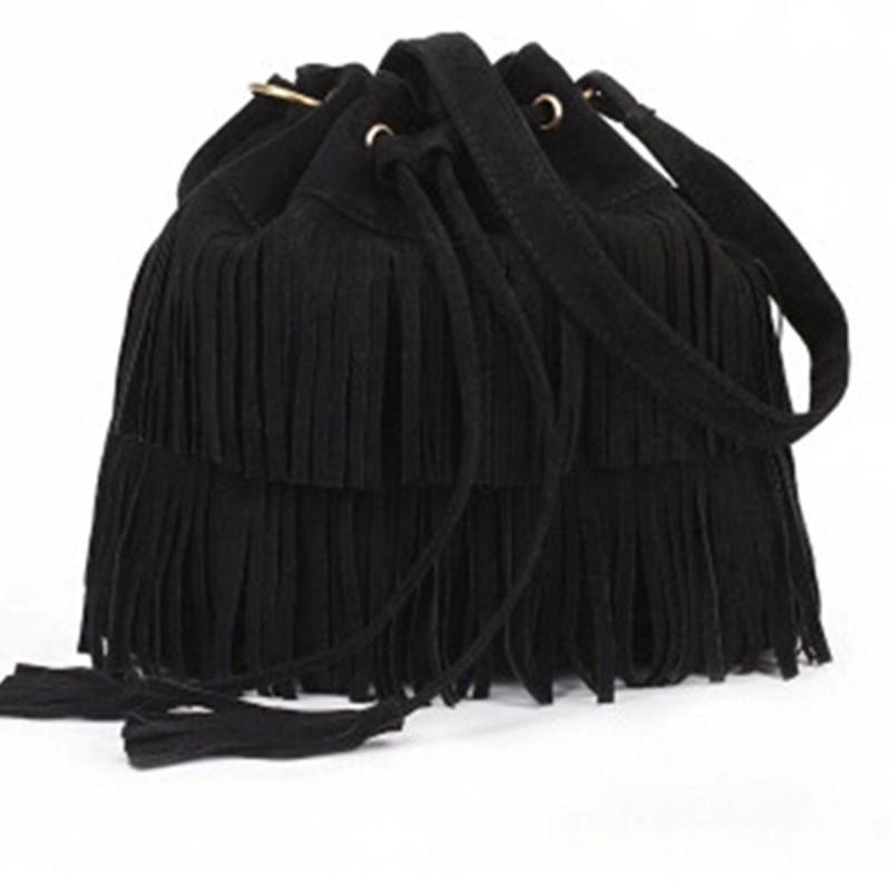 Cherokee Drawstring Bucket Handbag
