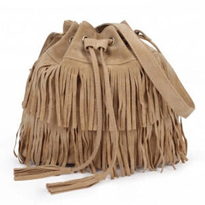 Cherokee Drawstring Bucket Handbag