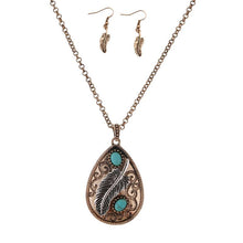 Necklace-Earrings-American-Southwest-Native-American