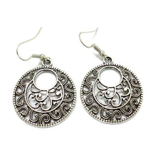Sheena Antique Silver Earrings