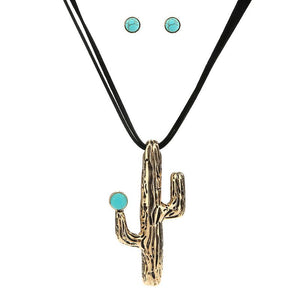 Cactus Jewelry Set