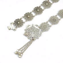 Breton Silver Flower Belt
