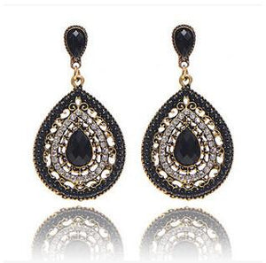 Saxon Rose Drop Earrings