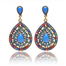 Saxon Rose Drop Earrings