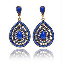 Saxon Rose Drop Earrings