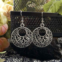 Sheena Antique Silver Earrings