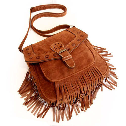 Abby Fringe Handbag