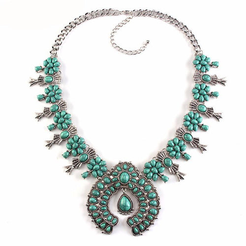 Squash-blossom-statement-Necklace